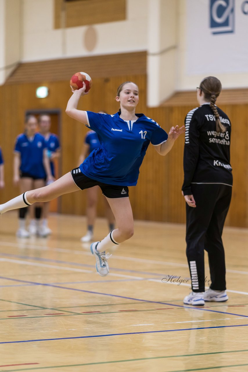 Bild 111 - wCJ TSV Ellerau - SG Pahlhude/Tellingstedt : Ergebnis: 21:18